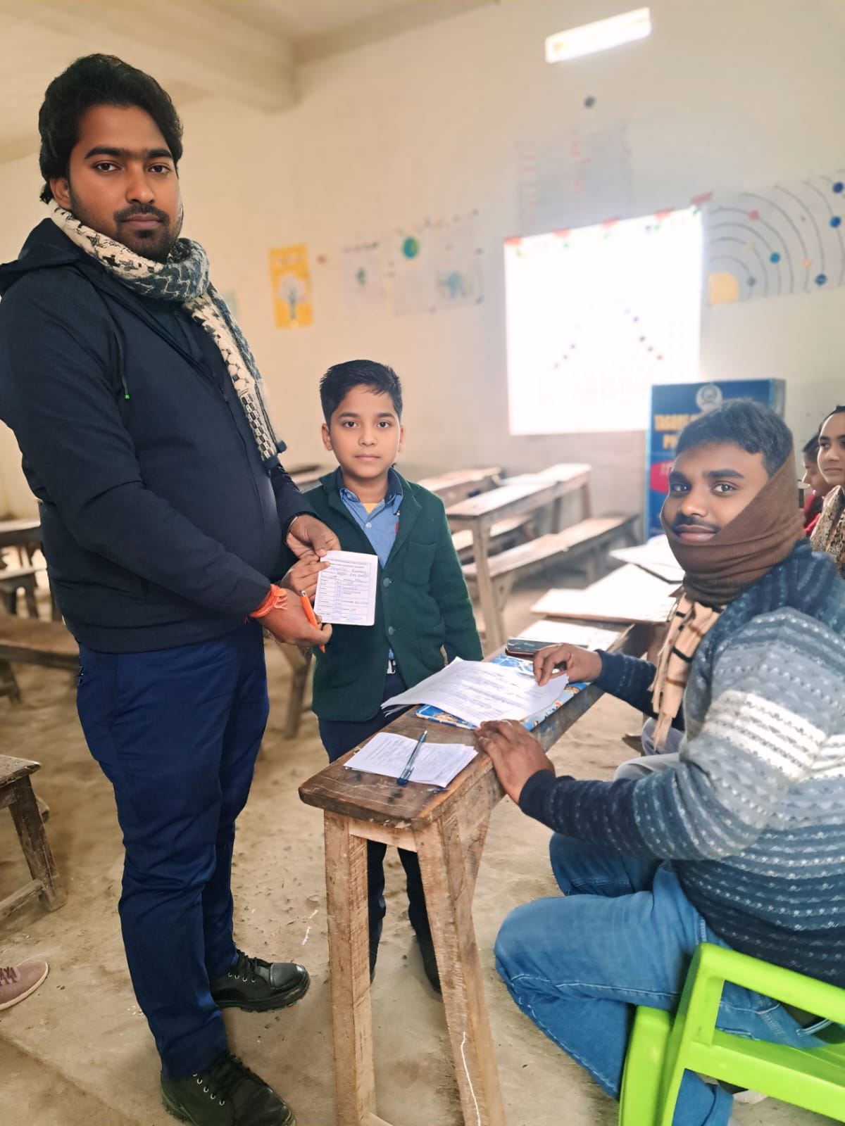 Admission process in progress